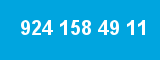 924 158 49 11